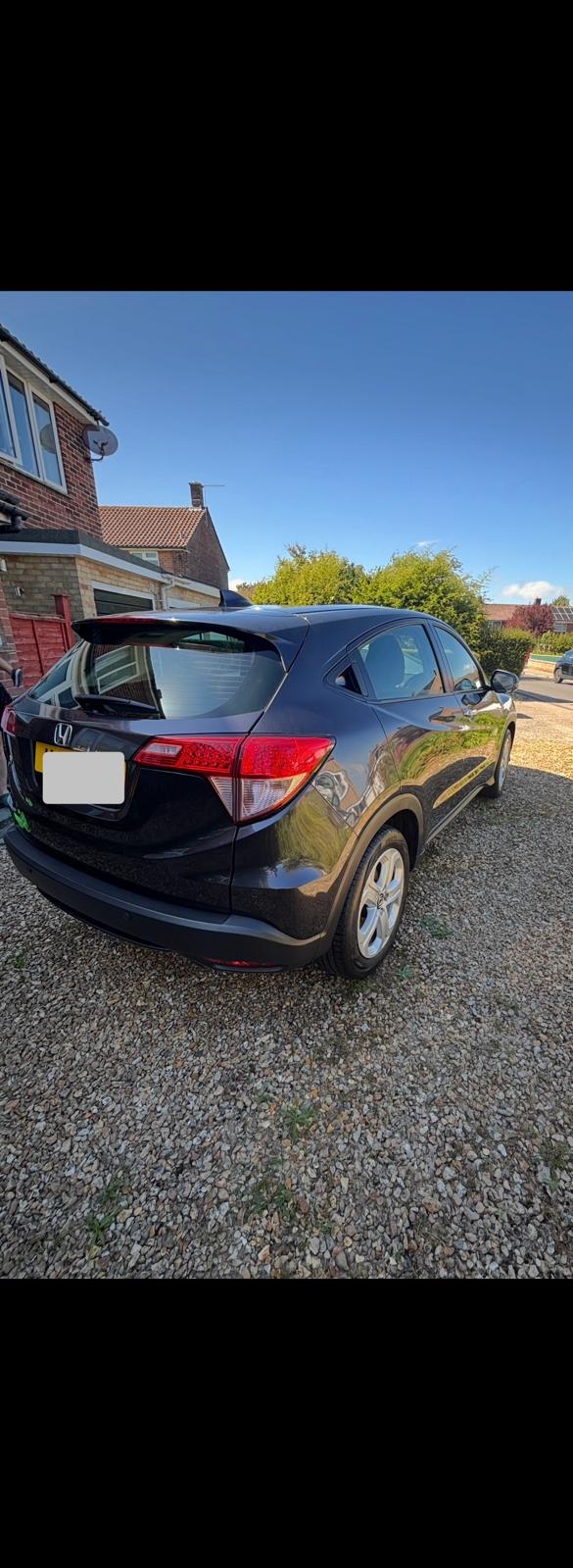 Honda polished exterior