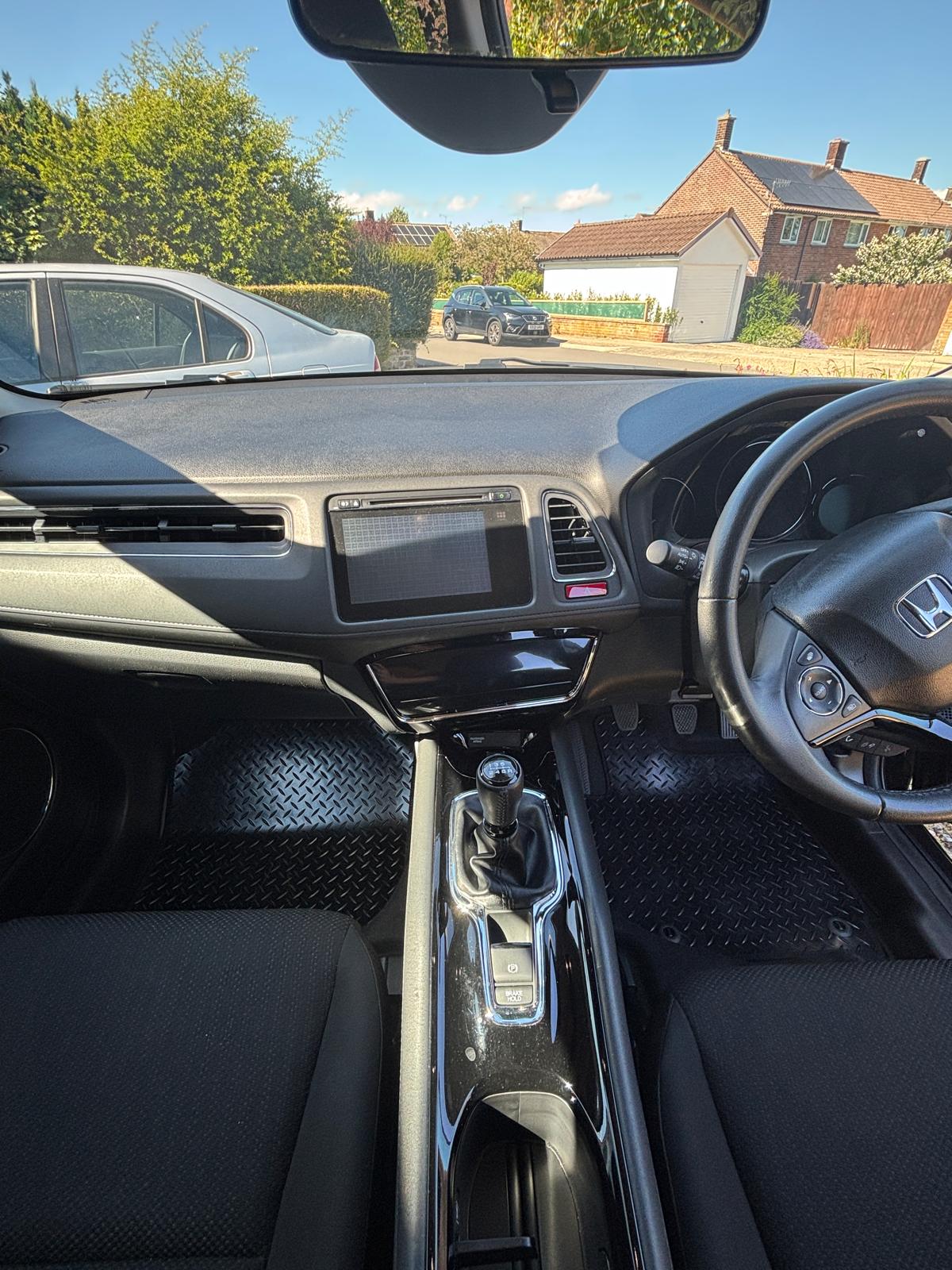 Honda interior completed detail