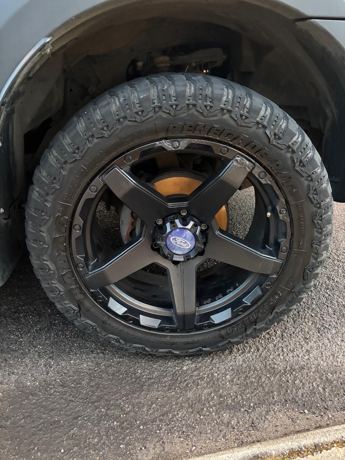 Ford Ranger wheel detail