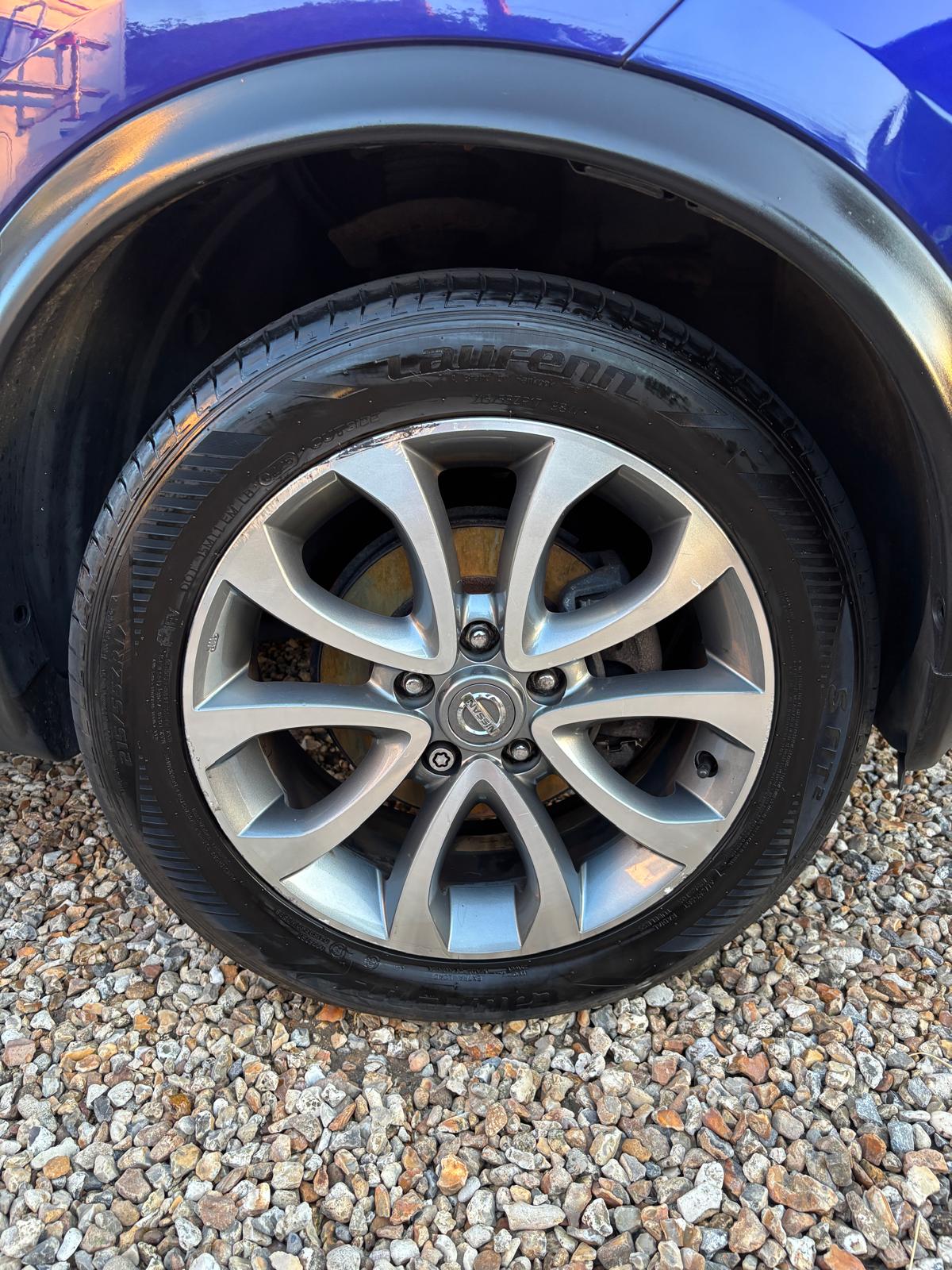 Nissan Juke wheel detail