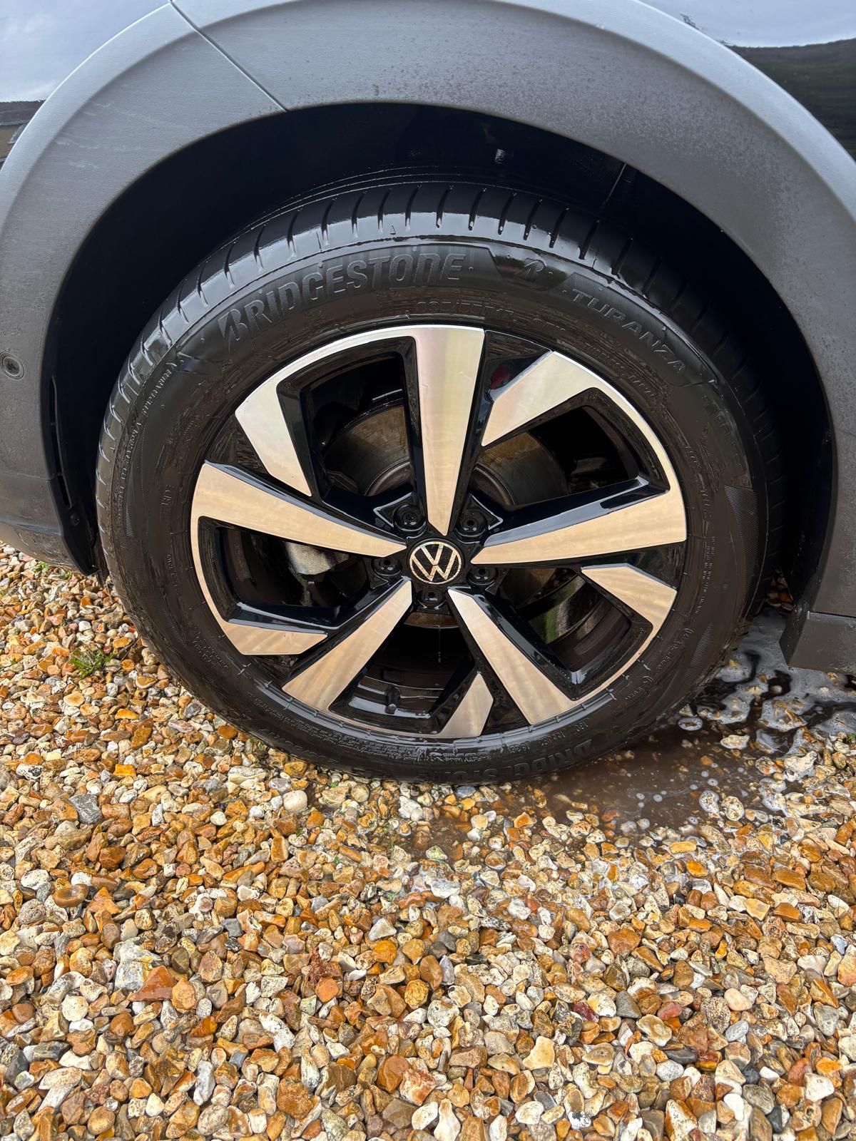 VW Taigo wheel detail